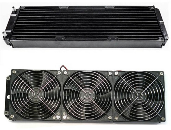싸이피아 W11 360mm초대형 수냉 라디에이터/쿨러 열전소자, 1개