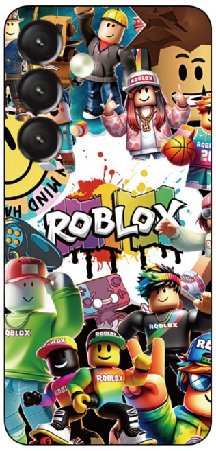 광카광카 전기종 스마일 로블록스 ROBLOX 풀커버 휴대폰 범퍼 케이스