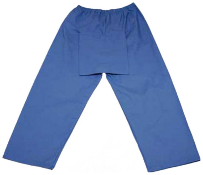 He 대장 내시경 바지 항문바지 환자복 검진복 병원복 검사 치질 검사복, 1개