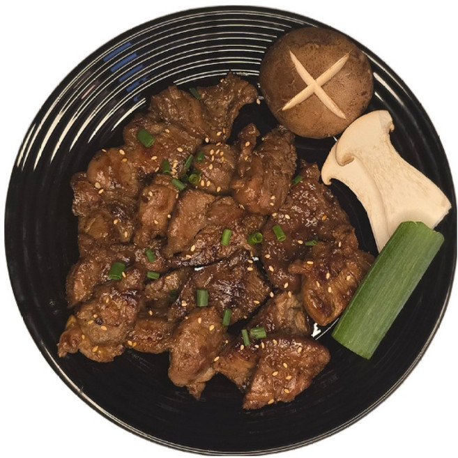 나래포크 칼집 목살양념구이 단짠 600G 캠핑고기 돼지불고기 간장불고기, 2개