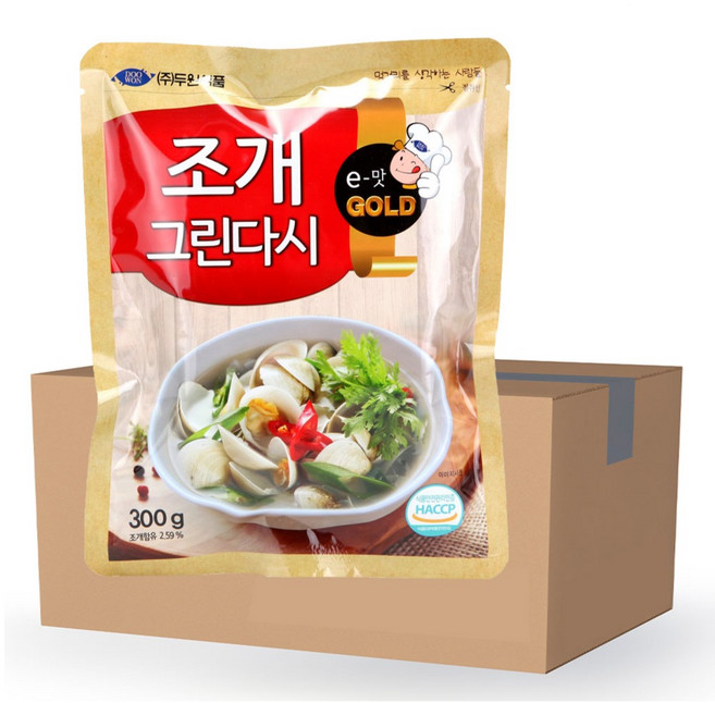 두원 조개그린다시다 골드 1kg, 10개