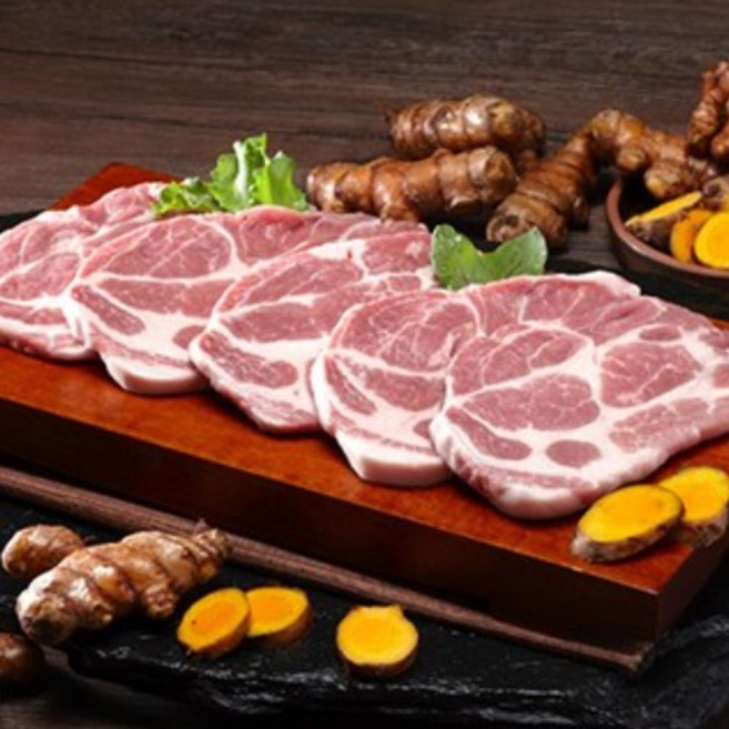 보성녹돈 프리미엄 한돈 목살 (냉장), 1kg ( 목살 수육,보쌈용), 1개