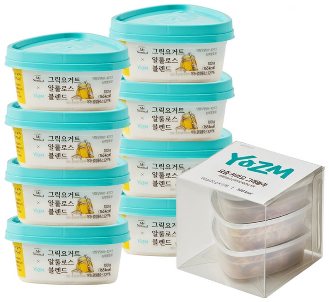 마이노멀x요즘 알룰로스 블렌드 100g 8개+카카오그래놀라 3입 (20g x 3개), 1개