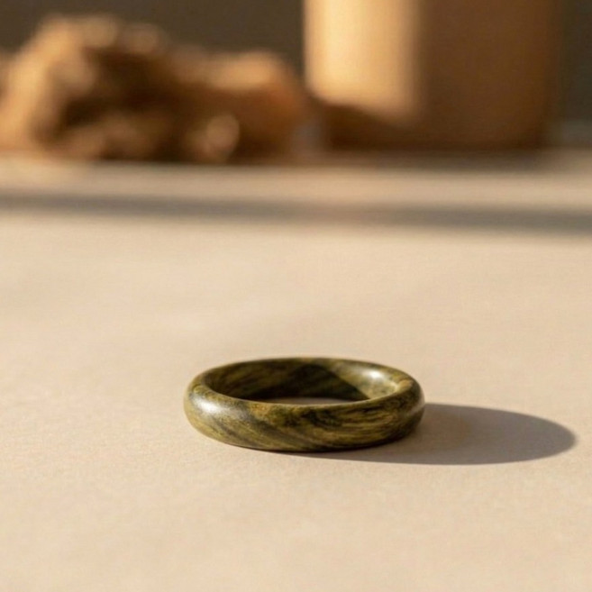 실반지 우드링 나무반지 유창 장미 흑단반지