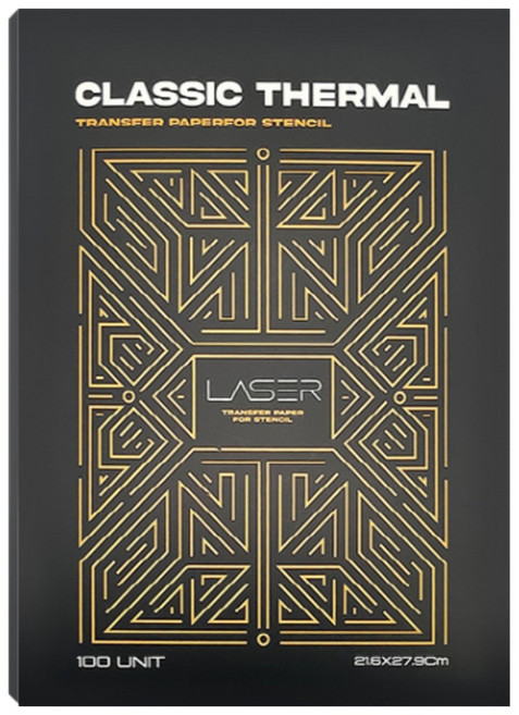 타투 전사지 10장 스텐실 페이퍼 종이 전사기용 손전사 타투용품, 10개