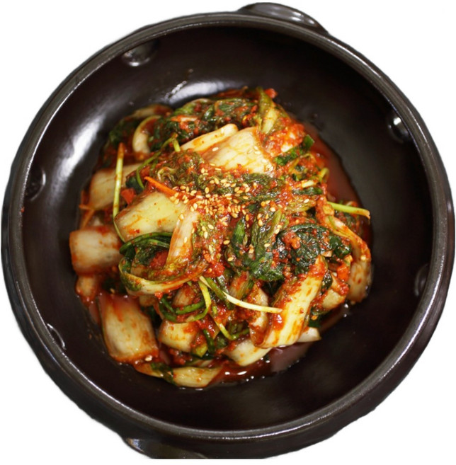 [청솔농장] 전라도 얼갈이 김치 생김치, 2kg, 1개