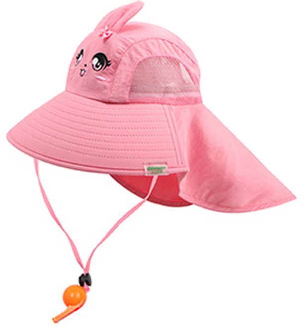 믹스어블 어린이 넓은 챙모자 햇빛가리개 자외선 차단 뒷목커버 썬햇 플랩캡