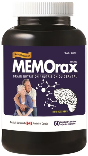 캐나다 뇌건강 영양제 메모렉스 500mg 60정 식물성캡슐, 1개 - 쿠팡