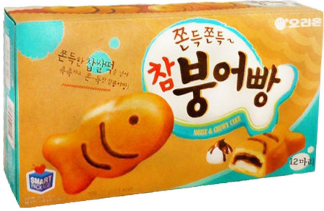 오리온 참붕어빵, 348g, 8개