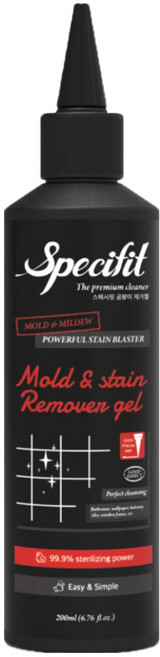 스페시핏 강력 바르는 곰팡이 젤, 1개, 200ml