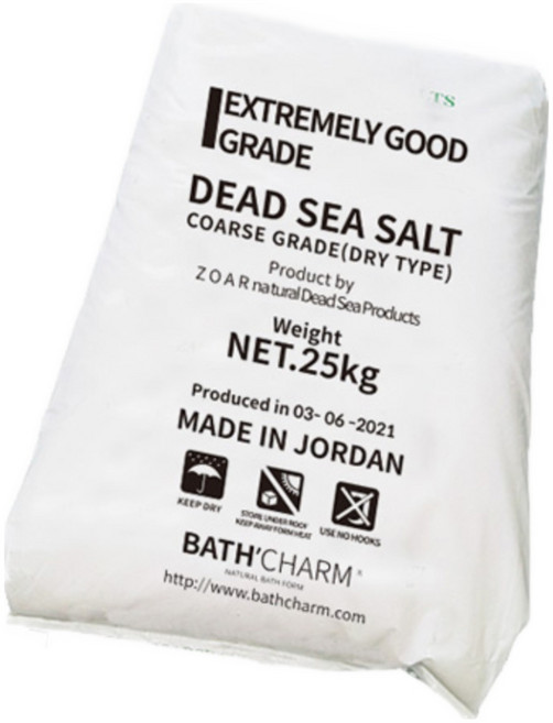 바스참 요르단 사해소금 내추럴 25kg 대용량 입욕제, 1개