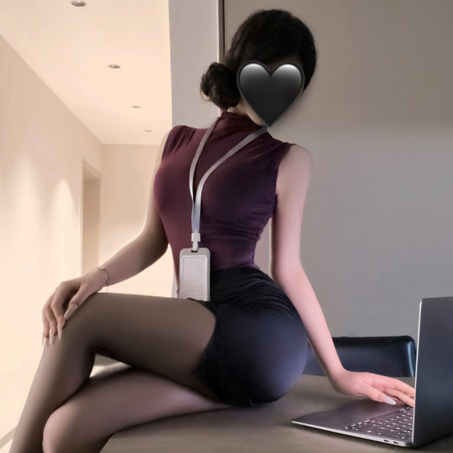 [SLL]할로윈 크리스마스 퍼플 오피걸 세트