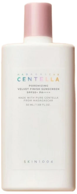 스킨1004 마다가스카르 센텔라 포어마이징 벨벳 피니쉬 선스크린 SPF50+ PA++++, 50ml, 1개 - 쿠팡
