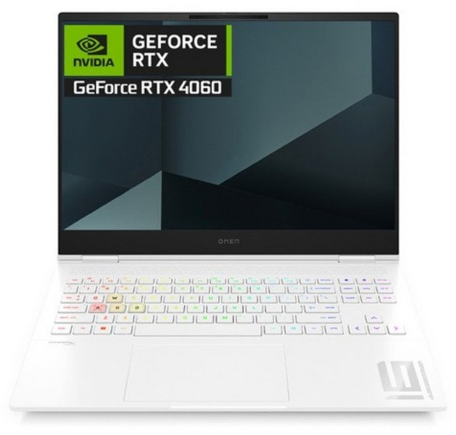 HP 2024 오멘 슬림 16 코어i7 인텔 14세대 지포스 RTX 4060, Cool Pure White, 512GB, 16GB, WIN11 Pro, 16-u1023TX