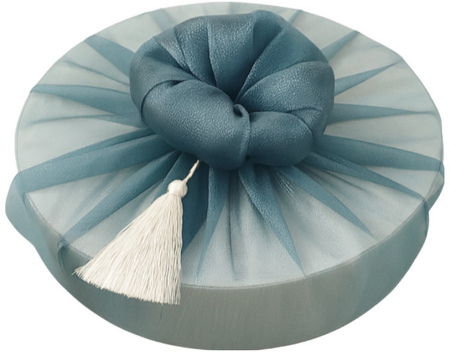 한결맛담 수제 찹쌀 약과 보자기 포장 선물 정성약과 블루, 40g, 10개