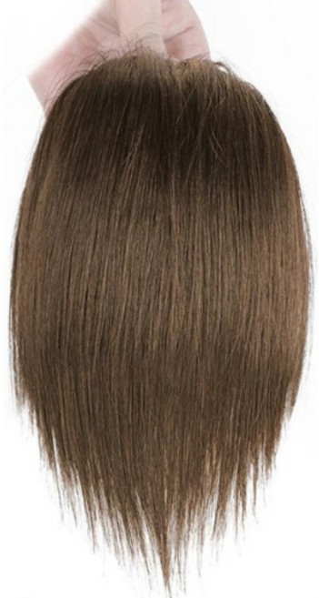 하이유니 헤어뽕 볼륨업 정수리 붙임머리 부분가발, 1개, 라이트브라운