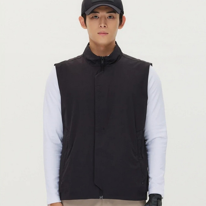 [핑] 남성 이중 여밈 점퍼 베스트