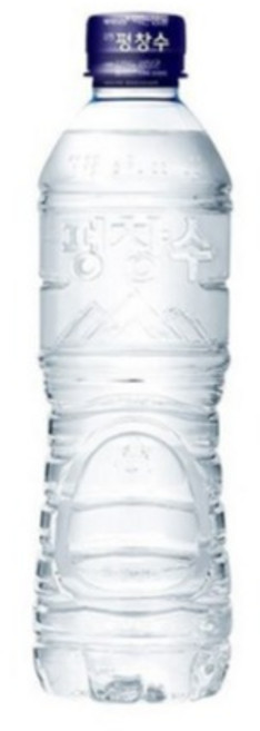 강원평창수 무라벨 생수, 500ml, 20개