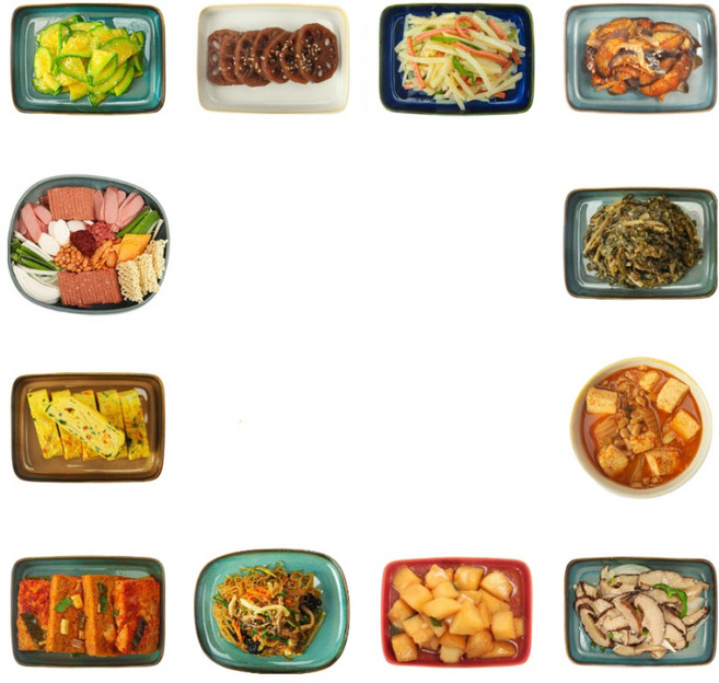 [THE경희궁찬] 반찬 구독 정기배송 가정식 집밥 식단 밑반찬 배달 나물 1-2인 세트, 1개, 1.2kg