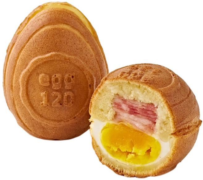 구하니 동물복지 무항생제 베이컨 유정란 계란빵, 5개, 65g