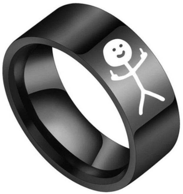 크로퍼드 중지 졸라맨 유니크 반지