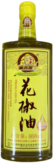 오너트리 홍산초유 화조유 468ml 중국 마라탕 훠궈 산초 초피 기름, 1개