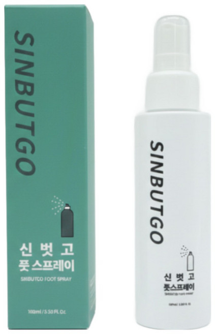 신벗고 풋 스프레이 소프트너 각질지우개 제거제 풋필링, 100ml, 1개, 1개입