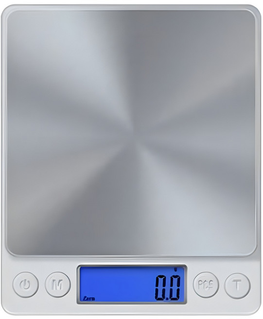 [0.1g정밀측정] 박씨네가게 3kg 계량 스텐 커피 주방저울, D330