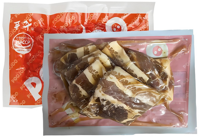 푸주 참맛 양념 옛날 삼겹살 300g 소포장 이지팩, 1개