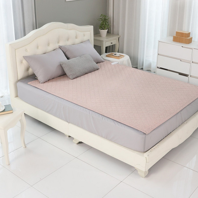 [일월] 텐셀브라운 초절전형 워셔블 카본 탄소 전기매트 / 카본매트 더블, 단품, 단품