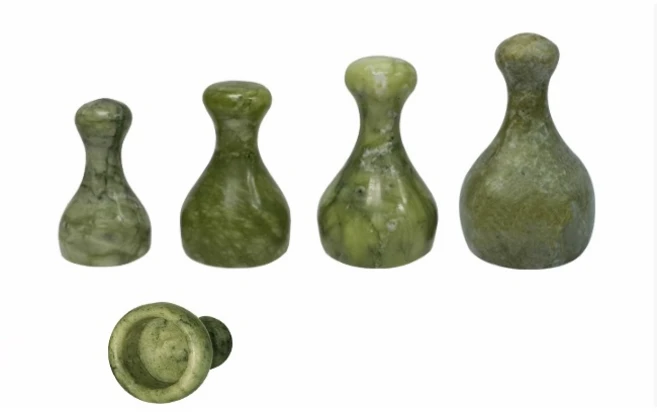 [옥돌목] 피지오 옥종경락 지오옥종 청옥괄사 지오경락 피부과 관리실제품 그래잇소모품 피부미용, 청옥괄사 (대) - 쿠팡