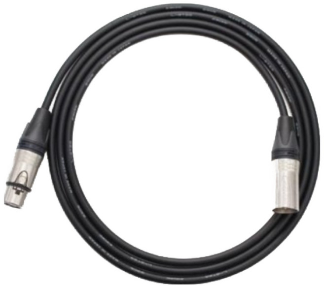 뉴트릭 카나레 2T2S 마이크 케이블 / 양 XLR 캐논, 3M, 1개