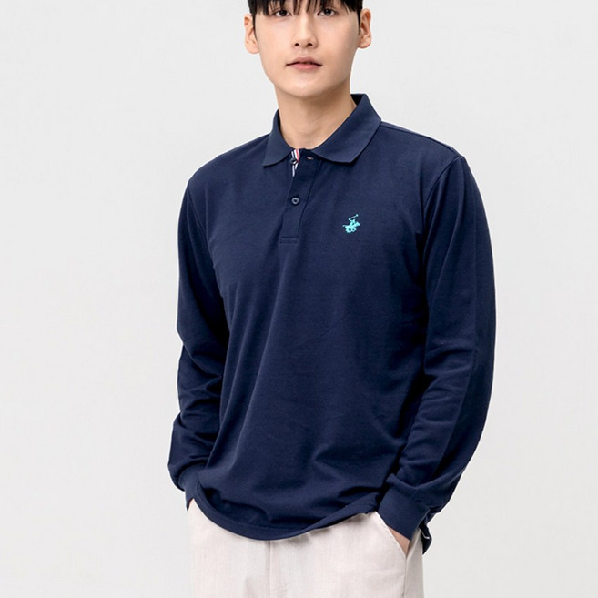 비버리힐즈폴로클럽 프리미엄 긴팔 카라 티셔츠 남자 여자 PK BP-1050
