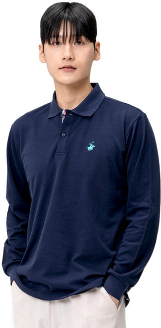 비버리힐즈폴로클럽 프리미엄 긴팔 카라 티셔츠 남자 여자 PK BP-1050