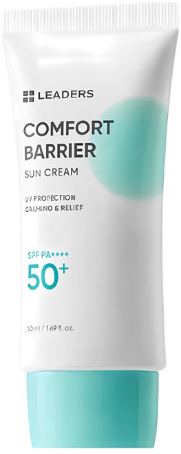 리더스 컴포트 베리어 무기자차 선크림 SPF50+ PA++++, 1개, 50ml