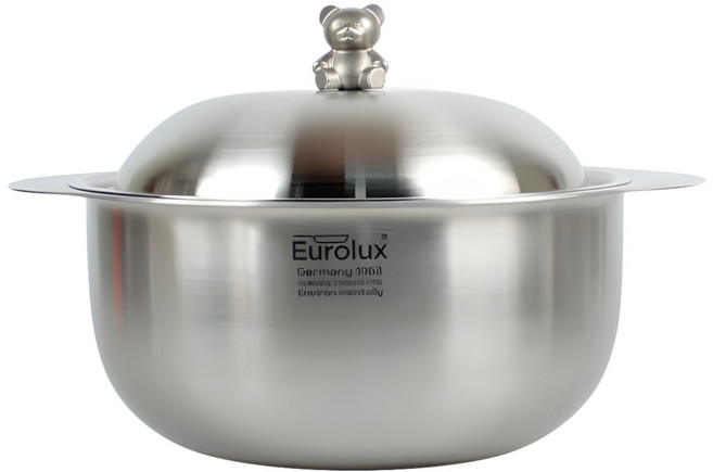 [유광] 유로룩스 베어쿡 통3중 양수냄비 스테인레스 무연마냄비 전해세척, 1개, 양수(깊은), 24cm