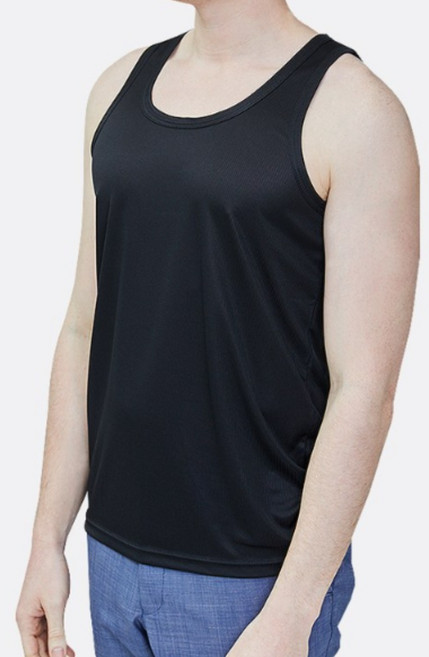 (2XL-7XL) 언룩 빅사이즈 쿨 드라이 골지 머슬 민소매 런닝 3장세트