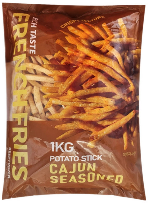 양념감자 케이준 (냉동), 2개, 2kg