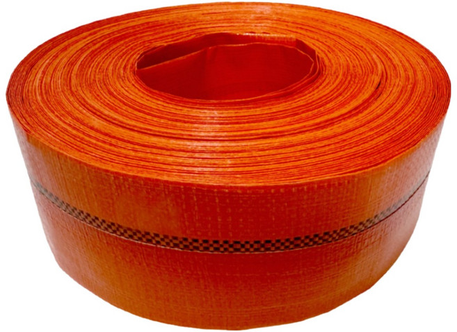 천막호스 4인치(100mm) X 60M 국산 다용도 펌프 양수기 송수 배수 농업용 비닐 물호스, 1개