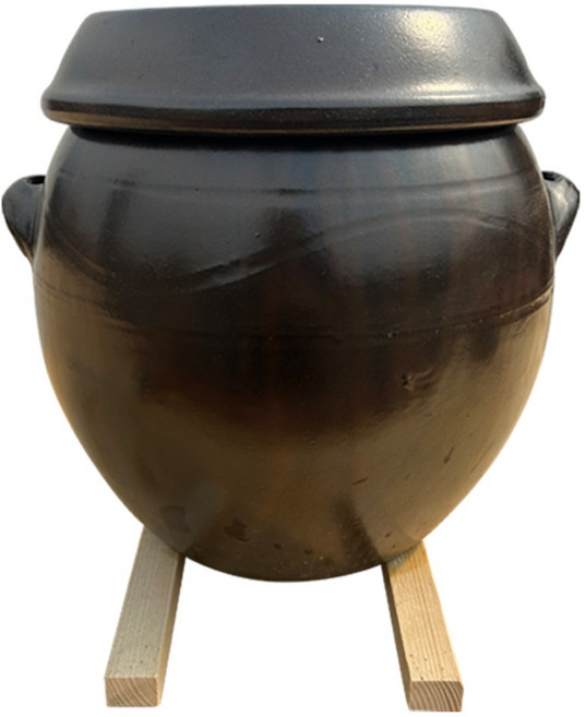 소금항아리 7호 옹기 전통옹기 국내 자체제작 소금보관 간수항아리 나라아트, 1개