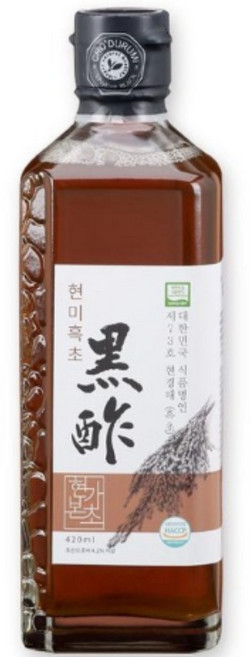 현경태 명인 현미흑초 420ml 6병, 6개