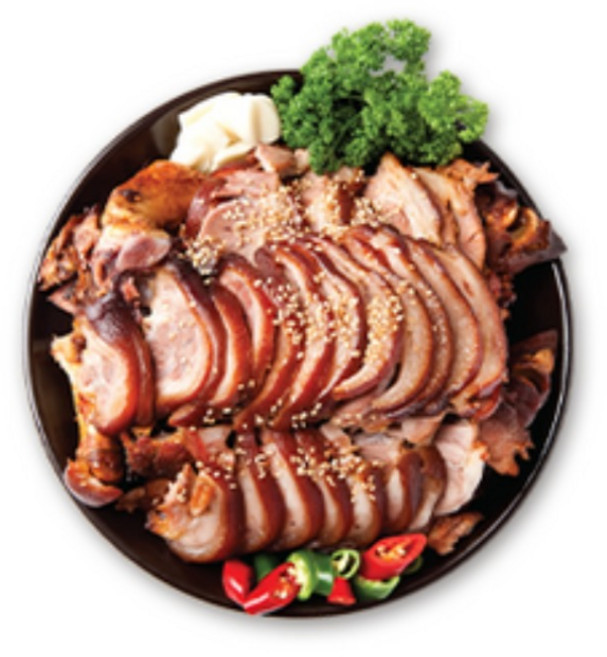 삼형제고기 흑마늘 앞다리 무뼈 족발 순살, 4개, 250g