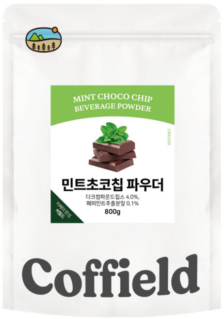 커필드 민트초코칩 파우더, 1개입, 800g, 1개