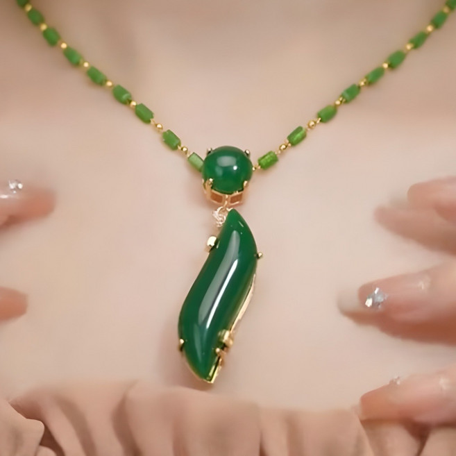 AKIPANDA 여성 행운 패션 목걸이