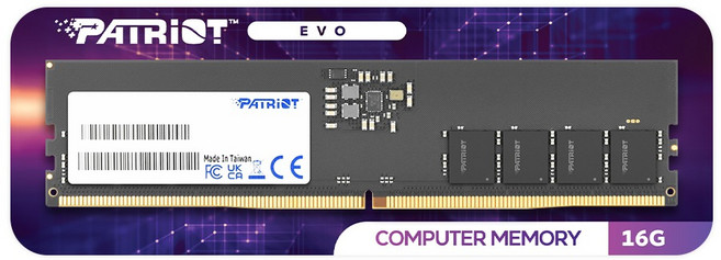 패트리어트 PATRIOT DDR5-5600 CL46 EVO 파인인포 (16GB), 1개, 16GB