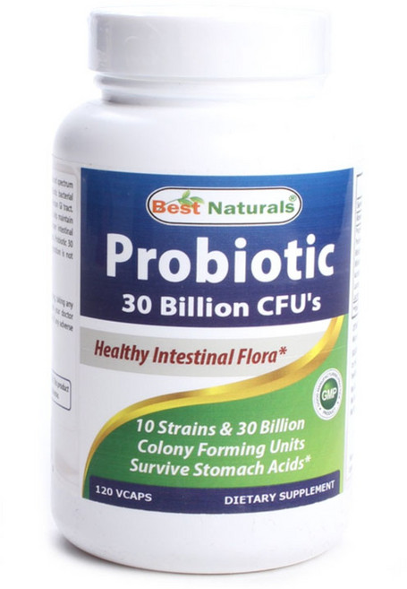 베스트네츄럴스 프로바이오틱 유산균 300억 CFU's 브이캡, 120정, 1개