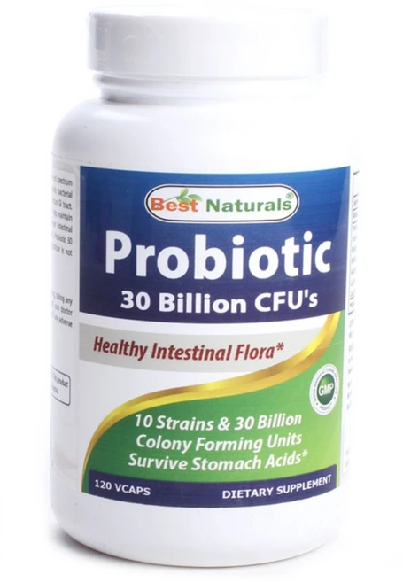 베스트네츄럴스 프로바이오틱 유산균 300억 CFU's 브이캡, 120정, 1개 - 쿠팡
