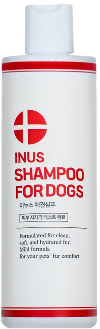 이누스 강아지애견샴푸 비건인증완료 저자극테스트완료 특허두개 받은제품! 모든 강아지 고양이 전용 약용효과우수 털빠짐개선 피부트러블완화 보습효과증과 보습 얼굴샴푸 눈물냄새제거, 1개, 300ml