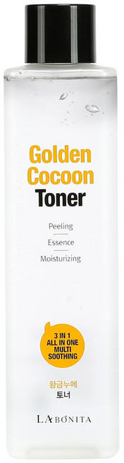 라보니따 골든코쿤 토너 340ml /각질 케어 AHA/BHA / 대용량 토너 /에센스 토너/ 각질토너/ 황금누에고치 토너, 1개