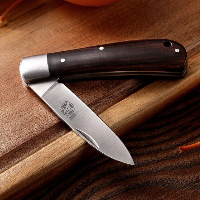 일본 접이식 과도, 브라운 에보니, 1개